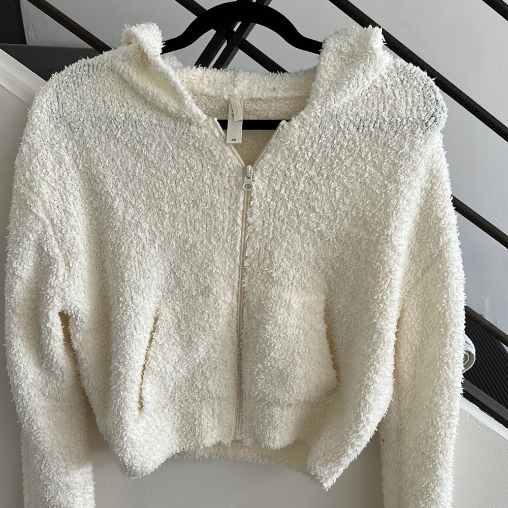 SKIMS Cozy Up Knit Hoodie Zip - S/M